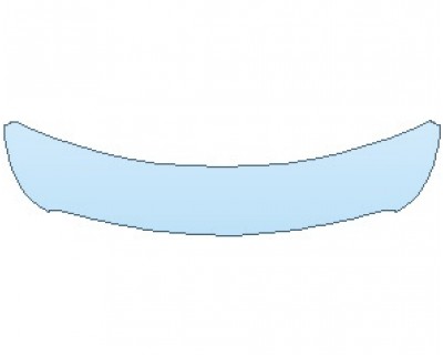 PAINT PROTECTION KIT - 2019 PORSCHE 911 TURBO S COUPE REAR SPOILER - PRECUT PPF CLEAR BRA WRAP