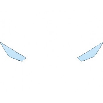 Precut PPF Kit – Clear Bra Paint Protection Film PAINT PROTECTION KIT - 2021 LAMBORGHINI HURACAN EVO RWD COUPE LIGHTS - PRECUT PPF CLEAR BRA WRAP