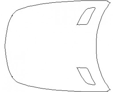 2023 MERCEDES AMG GT C ROADSTER FULL HOOD (WRAPPED EDGES)