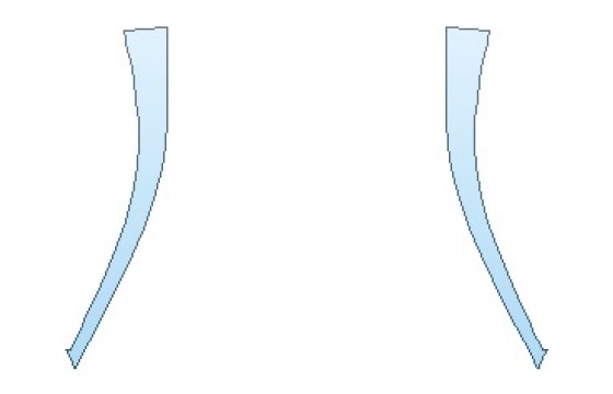 2027 ACURA NSX  A PILLARS - PRECUT PPF CLEAR BRA WRAP