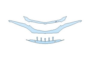2027 ACURA NSX LOWER BUMPER
