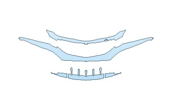 Precut PPF Kit – Clear Bra Paint Protection Film 2027 ACURA NSX LOWER BUMPER - PRECUT PPF CLEAR BRA WRAP