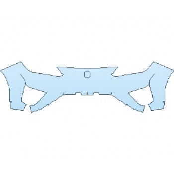 PAINT PROTECTION KIT - 2023 ACURA NSX  REAR BUMPER - PRECUT PPF CLEAR BRA WRAP