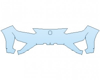 2024 ACURA NSX  REAR BUMPER - PRECUT PPF CLEAR BRA WRAP