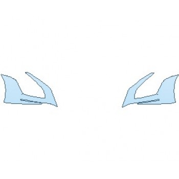 PAINT PROTECTION KIT - 2023 ACURA NSX  BUMPER - PRECUT PPF CLEAR BRA WRAP
