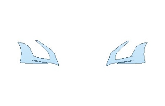 2027 ACURA NSX  BUMPER - PRECUT PPF CLEAR BRA WRAP