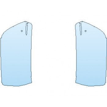 2024 ACURA NSX  DOORS - PRECUT PPF CLEAR BRA WRAP