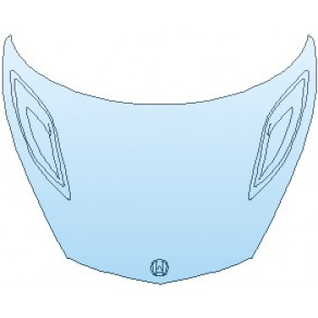 2023 ACURA NSX  FULL HOOD (NO WRAPPED EDGES)