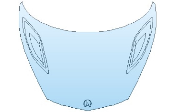 Precut PPF Kit – Clear Bra Paint Protection Film 2027 ACURA NSX FULL HOOD (WRAPPED EDGES) - PRECUT PPF CLEAR BRA WRAP