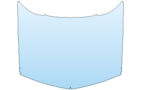 2027 ACURA NSX  REAR DECK LID - PRECUT PPF CLEAR BRA WRAP