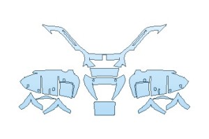 2026 FERRARI F8 SPIDER WITH EXTERIOR CARBON COMPONENTS REAR DIFFUSER WITH SENSORS