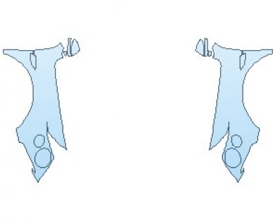 Precut PPF Kit – Clear Bra Paint Protection Film PAINT PROTECTION KIT - 2020 BENTLEY BENTAYGA WITH AERODYNAMIC KIT FULL FENDER WRAPPED EDGES - INVISIBLEMASK - 3M PAINT PROTECTION
