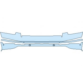2021 BENTLEY BENTAYGA SPEED REAR BUMPER KIT WITH SENSORS 2021 BENTLEY BENTAYGA SPEED REAR BUMPER KIT WITH SENSORS