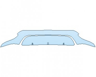PAINT PROTECTION KIT - 2023 LAND ROVER RANGE ROVER EVOQUE R-DYNAMIC HSE LOWER BUMPER - PRECUT PPF CLEAR BRA WRAP