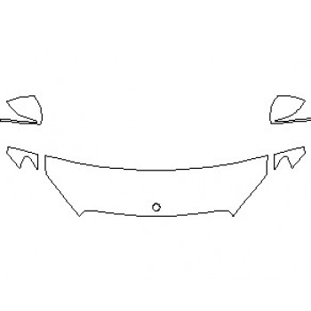 2019 MERCEDES C CLASS 300 CABRIOLET HOOD KIT (18 INCH)