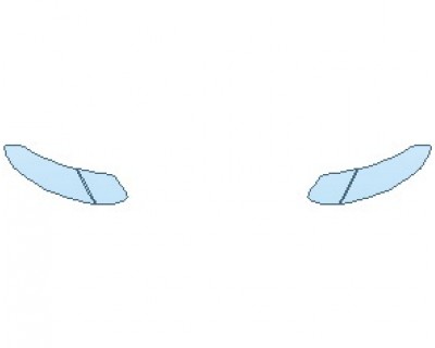 PAINT PROTECTION KIT - 2023 MERCEDES C CLASS 300 4MATIC CABRIOLET LIGHTS REAR - PRECUT PPF CLEAR BRA WRAP