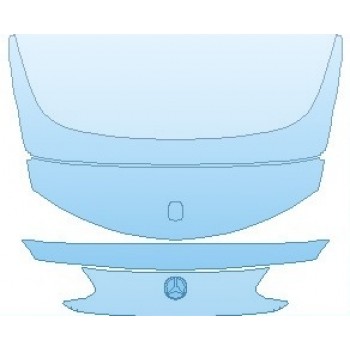 PAINT PROTECTION KIT - 2023 MERCEDES C CLASS 300 CABRIOLET REAR DECK LID - PRECUT PPF CLEAR BRA WRAP