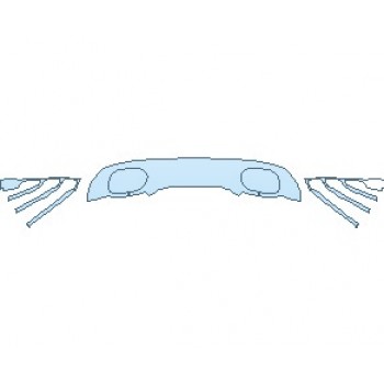 2021 JAGUAR F-PACE SVR REAR DIFFUSER 2021 JAGUAR F-PACE SVR REAR DIFFUSER