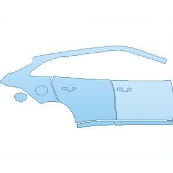 2021 JAGUAR F-PACE SVR REAR QUARTER & DOORS RIGHT SIDE