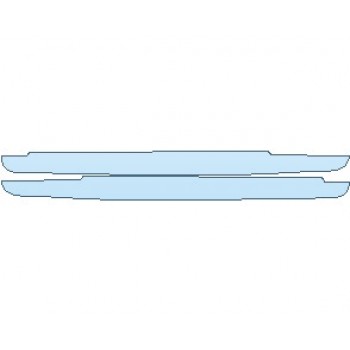 PAINT PROTECTION KIT - 2024 MINI CONVERTIBLE JOHN COOPER WORKS ROCKER PANELS 2 DOOR - PRECUT PPF CLEAR BRA WRAP