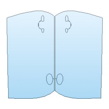 PAINT PROTECTION KIT - 2024 MINI CONVERTIBLE JOHN COOPER WORKS DOORS - PRECUT PPF CLEAR BRA WRAP