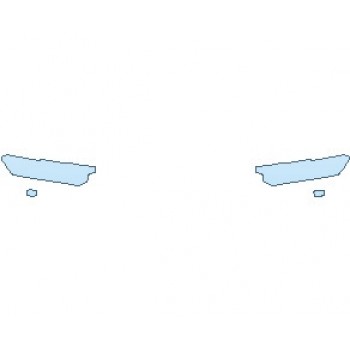 PAINT PROTECTION KIT - 2022 JEEP GRAND CHEROKEE L OVERLAND LIGHTS - PRECUT PPF CLEAR BRA WRAP