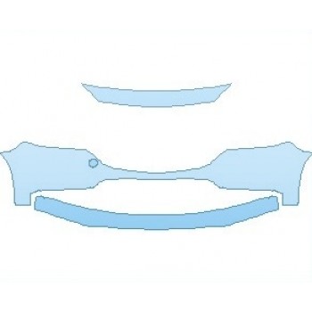 PAINT PROTECTION KIT - 2023 MAZDA MAZDA6 GRAND TOURING BUMPER - PRECUT PPF CLEAR BRA WRAP