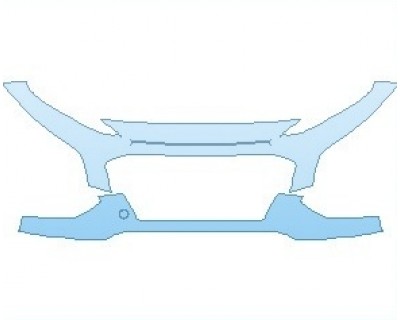 PAINT PROTECTION KIT - 2021 HYUNDAI KONA SE BUMPER - PRECUT PPF CLEAR BRA WRAP