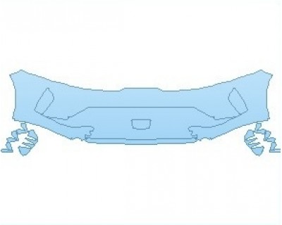 PAINT PROTECTION KIT - 2023 KIA K5 LXS BUMPER - PRECUT PPF CLEAR BRA WRAP
