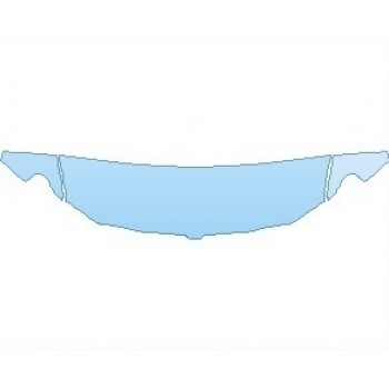 PAINT PROTECTION KIT - 2024 RAM 1500 TRADESMAN HOOD (NO WRAPPED EDGES) - PRECUT PPF CLEAR BRA WRAP