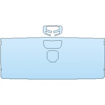 PAINT PROTECTION KIT - 2025 RAM 1500 LONE STAR TAILGATE HAND CUT OR REMOVE AND REPLACE EMBLEMS - PRECUT PPF CLEAR BRA WRAP