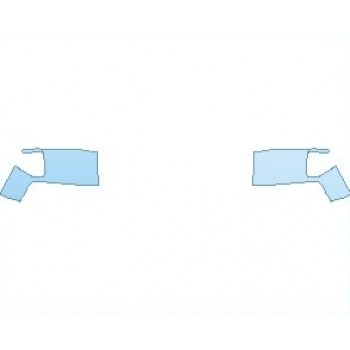 PAINT PROTECTION KIT - 2023 RAM 1500 BIG HORN TRAILER TOW MIRRORS - PRECUT PPF CLEAR BRA WRAP