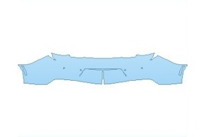 2027 CHEVROLET CAMARO ZL1 COUPE REAR BUMPER WITH SENSORS