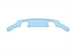 2027 CHEVROLET CAMARO ZL1 COUPE REAR DIFFUSER