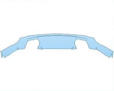 2021 CHEVROLET CAMARO ZL1 COUPE REAR DIFFUSER