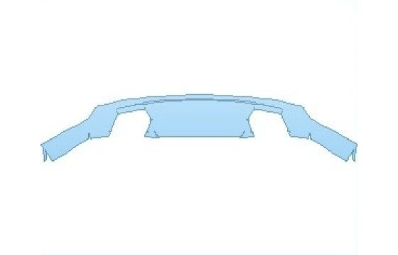 Precut PPF Kit – Clear Bra Paint Protection Film PAINT PROTECTION KIT - 2027 CHEVROLET CAMARO ZL1 COUPE REAR DIFFUSER - PRECUT PPF CLEAR BRA WRAP