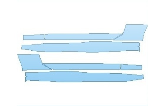 Precut PPF Kit – Clear Bra Paint Protection Film PAINT PROTECTION KIT - 2027 CHEVROLET CAMARO ZL1 COUPE ROCKER PANELS - PRECUT PPF CLEAR BRA WRAP