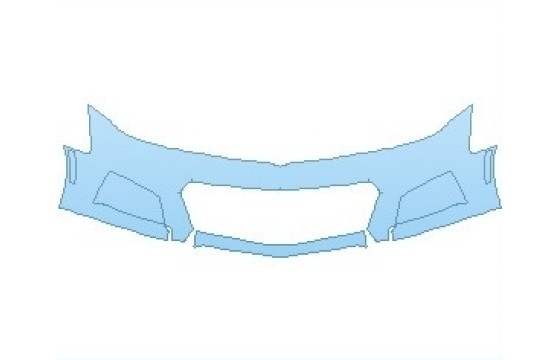 Precut PPF Kit – Clear Bra Paint Protection Film PAINT PROTECTION KIT - 2027 CHEVROLET CAMARO ZL1 COUPE BUMPER - PRECUT PPF CLEAR BRA WRAP
