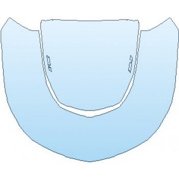 PAINT PROTECTION KIT - 2021 CHEVROLET CAMARO ZL1 COUPE FULL HOOD (WRAPPED EDGES) - PRECUT PPF CLEAR BRA WRAP