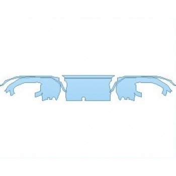 PAINT PROTECTION KIT - 2023 BMW M8 COMPETITION CONVERTIBLE REAR DIFFUSER WITH CARBON PACKAGE - PRECUT PPF CLEAR BRA WRAP