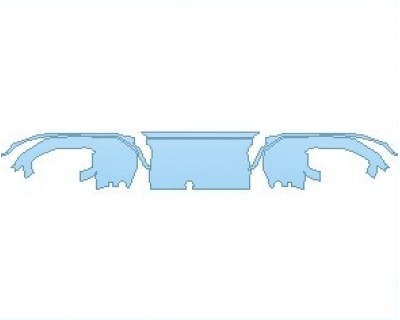 2023 BMW M8 COMPETITION CONVERTIBLE REAR DIFFUSER WITH CARBON PACKAGE