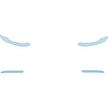 PAINT PROTECTION KIT - 2023 PORSCHE 911 TURBO WITH SPORT DESIGN PKG COUPE LIGHTS REAR - PRECUT PPF CLEAR BRA WRAP