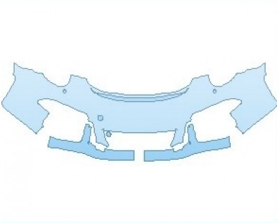 Precut PPF Kit – Clear Bra Paint Protection Film PAINT PROTECTION KIT - 2019 PORSCHE 911 R BUMPER WITH WASHERS - PRECUT PPF CLEAR BRA WRAP