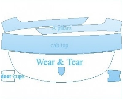 Precut PPF Kit – Clear Bra Paint Protection Film PAINT PROTECTION KIT - 2019 PORSCHE 911 R COMMON WEAR AREA KIT - PRECUT PPF CLEAR BRA WRAP