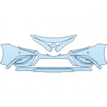 2023 TOYOTA CAMRY SE BUMPER WITH SENSORS & CENTER CAMERA