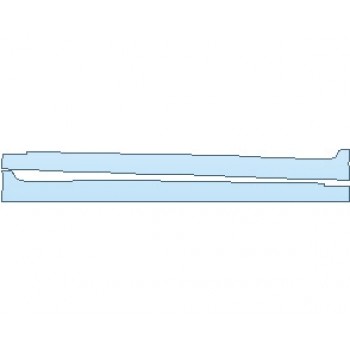 PAINT PROTECTION KIT - 2023 TOYOTA CAMRY SE HYBRID ROCKER PANELS - PRECUT PPF CLEAR BRA WRAP