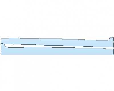 2021 TOYOTA CAMRY SE HYBRID ROCKER PANELS