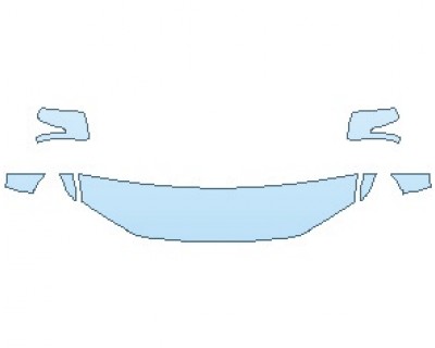 Precut PPF Kit – Clear Bra Paint Protection Film PAINT PROTECTION KIT - 2022 TOYOTA LAND CRUISER BASE HOOD (WRAPPED EDGES) - PRECUT PPF CLEAR BRA WRAP