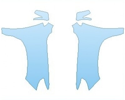 Precut PPF Kit – Clear Bra Paint Protection Film PAINT PROTECTION KIT - 2022 TOYOTA LAND CRUISER BASE FULL FENDER WITH MUDFLAP (NO WRAPPED EDGES) - PRECUT PPF CLEAR BRA WRAP