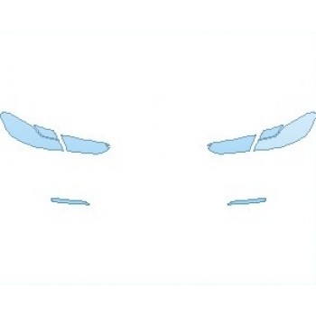 PAINT PROTECTION KIT - 2025 BMW 8 SERIES M850I GRAN COUPE LIGHTS REAR - PRECUT PPF CLEAR BRA WRAP